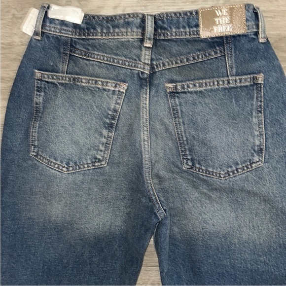 ❤️🔥FIRM PRICE❤️🔥 Free people We the free Xena Slim Straight Jeans - Picture 13 of 13